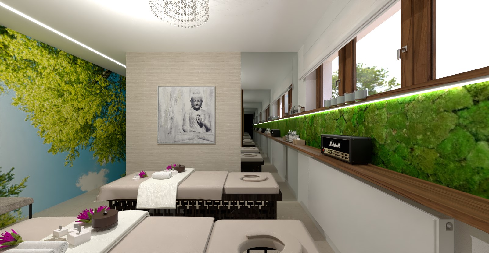 N&aacute;vrh wellness z&oacute;ny
