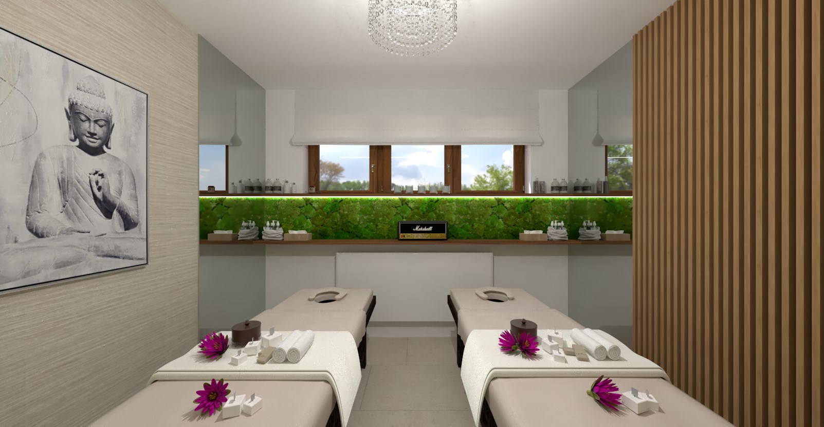 N&aacute;vrh wellness z&oacute;ny