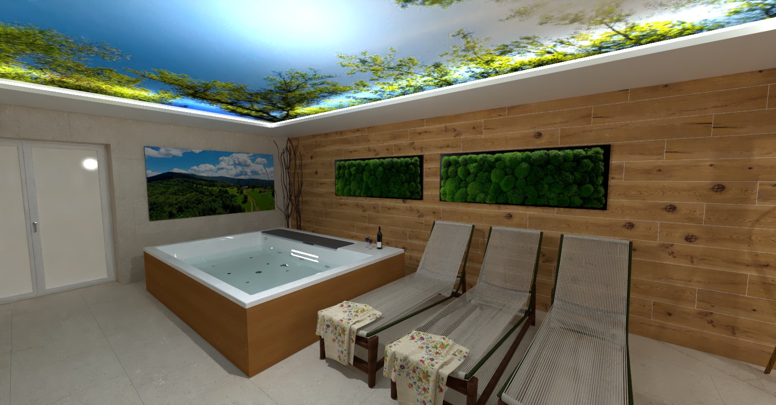 N&aacute;vrh wellness z&oacute;ny