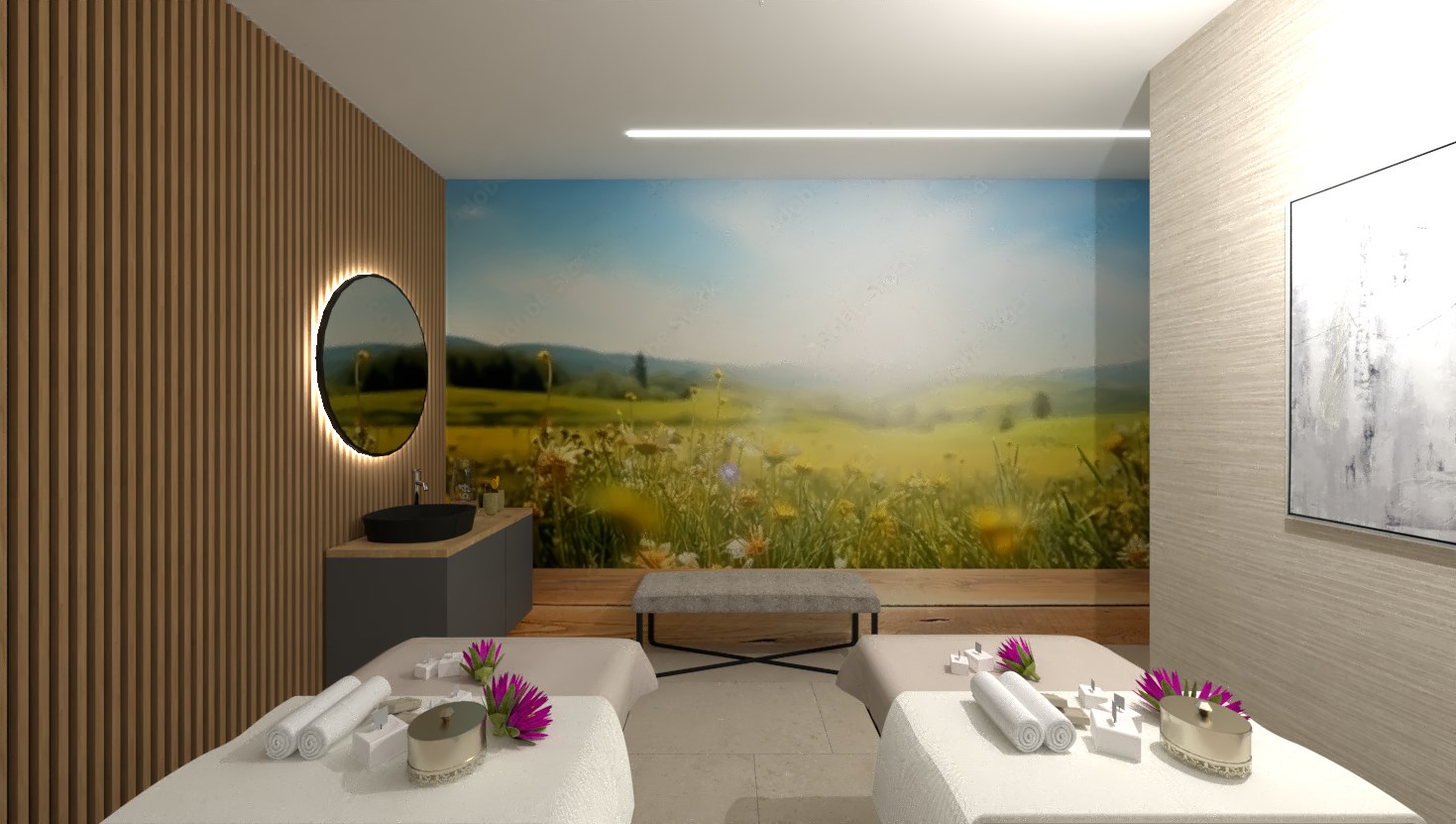 N&aacute;vrh wellness z&oacute;ny